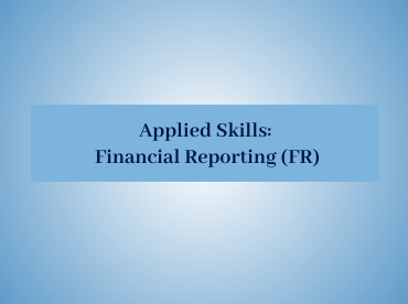 Financial Reporting (FR)