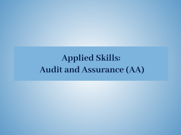 Audit and Assurance (AA) Animated Videos 