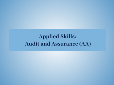 Audit and Assurance (AA) 