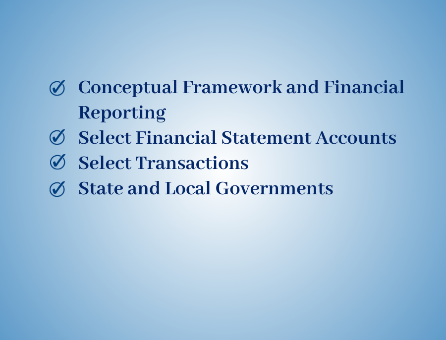 Financial Accounting and Reporting (FAR)