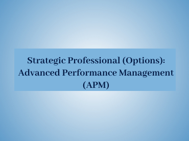Advanced Performance Management (APM)